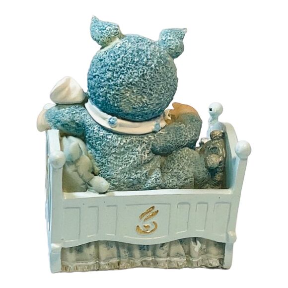 Baby Boy Three Resin Figurines Cake Toppers Baby Decor - Picture 8 of 14
